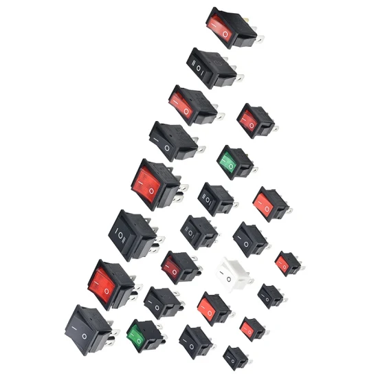 Carling Lra-Series 3 posizioni T105 Rosso Nero Rleil Power Light Impermeabile Interruttore a bilanciere in miniatura Interruttore a pulsante per spremiagrumi